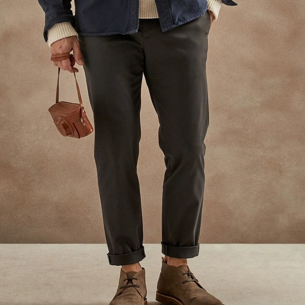 Banana Republic Mason Athletic Tapered Rapid Movement Chino 44W X32L